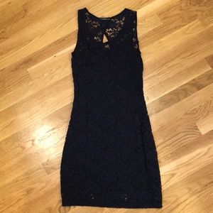 Lace black dress, size small